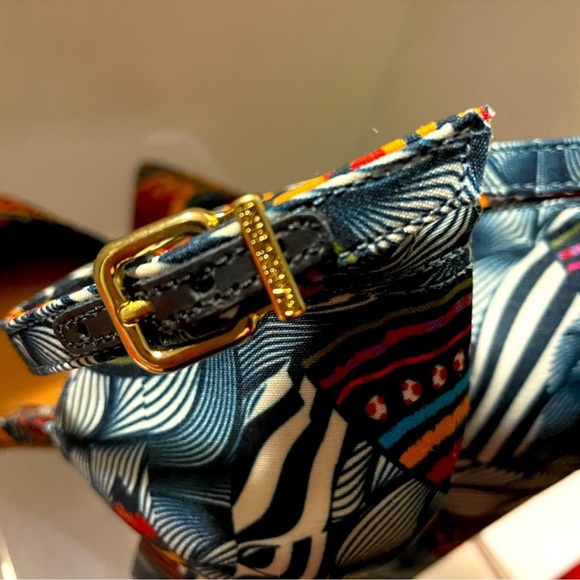 Gianni Bini NEW Strapped Chunky Heeled Multi-Colored Pattern Shoes - Picture 5 of 5